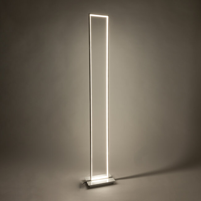 CORNELIE 60464 Επιδαπέδιο Φωτιστικό LED CCT 24W 2640lm 200° AC 220-240V - Εναλλαγή Φωτισμού μέσω Διακόπτη On/Off All In One Ψυχρό 6000k+Φυσικό 4500k+Θερμό 2700k Μ26 x Π16 x Υ153cm - Λευκό - 8