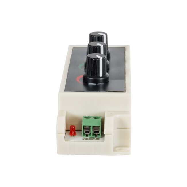 73419 DC RGB Dimmer Controller 3 Καναλιών DC 12V 3 x 9A 144W - Max 27A 144W - IP20 Μ13 x Π4 x Υ4.5cm - 3 Χρόνια Εγγύηση - 5