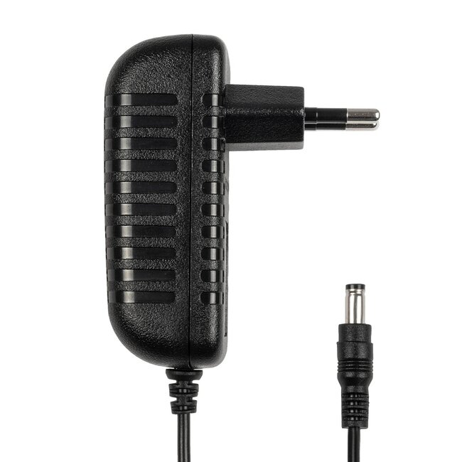 VOLTIX GLB-107-0006 Τροφοδοτικό/Μετασχηματιστής Class II SELV 24W 1A AC 220-240V σε DC 24V IP20 - Μαύρο Ματ - Μ8 x Π4.2 x Υ2.8cm - 3 Χρόνια Εγγύηση - 5