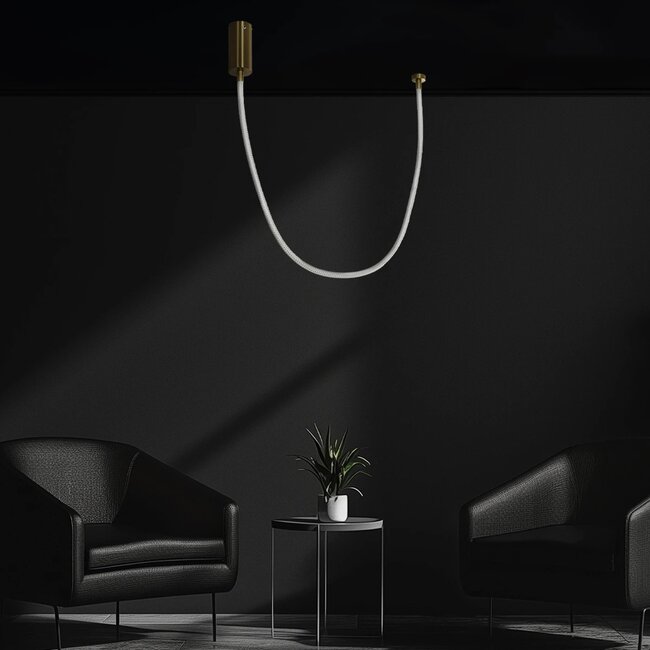 kelvo® GLOW KLV-101-0155 Κρεμαστό Φωτιστικό Οροφής LED 27W 2700lm 360° AC 220-240V IP20 Ρυθμιζόμενο Λευκό CCT με Χειριστήριο από 2700K έως 6000K Dimmable - Lumileds SMD Chip - Χρυσό Πλατίνα - Μ90 x Π9 x Υ95cm - 3 Χρόνια Εγγύηση kelvo® GLOW KLV-101-0155 Κρεμαστό Φωτιστικό Οροφής LED 27W 2700lm 360° AC 220-240V IP20 Ρυθμιζόμενο Λευκό CCT με Χειριστήριο από 2700K έως 6000K Dimmable - Lumileds SMD Chip - Χρυσό Πλατίνα - Μ90 x Π9 x Υ95cm - 3 Χρόνια Εγγύηση