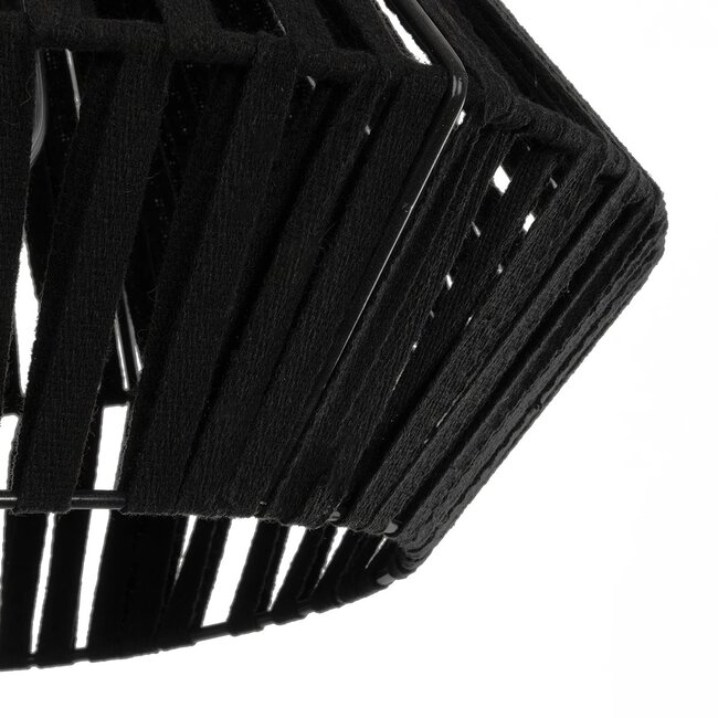 NUI 205-0061 Boho Κρεμαστό Φωτιστικό Οροφής με Ντουί 1 x E27 AC 220-240V IP20 - Μαύρο - M36 x Π36 x Υ27cm - 8 NUI 205-0061 Boho Κρεμαστό Φωτιστικό Οροφής με Ντουί 1 x E27 AC 220-240V IP20 - Μαύρο - M36 x Π36 x Υ27cm - 8