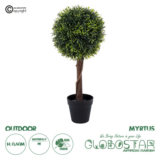 Artificial Garden MYRTUS 20398 Τεχνητό Διακοσμητικό Φυτό Φίκος Μυρτιά Υ60cm Artificial Garden MYRTUS 20398 Τεχνητό Διακοσμητικό Φυτό Φίκος Μυρτιά Υ60cm