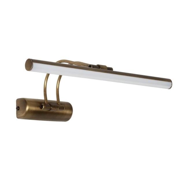 REFINE 203-0186 Φωτιστικό Τοίχου - Απλίκα LED 7W 640lm 120° AC 220-240V IP44 Θερμό Λευκό Μπρονζέ - Μ35 x Π25 x Υ9cm - 2 Xρόνια Εγγύηση - 2