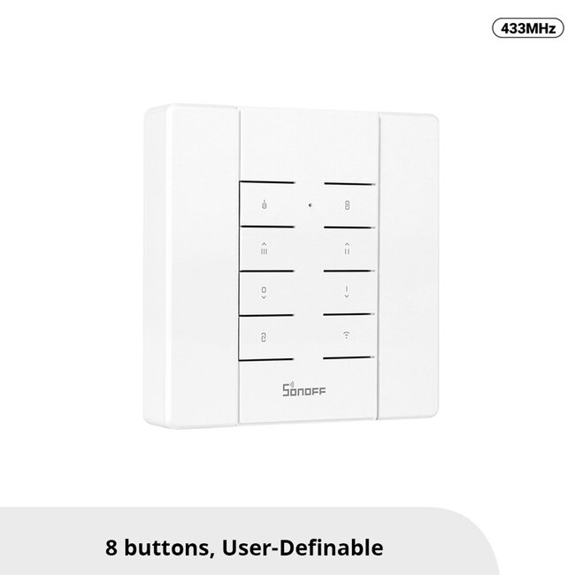 80043 SONOFF RM433-BASE-R2 - Wall Base for RM433 Remote Controller - 5
