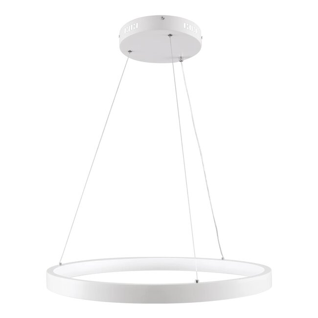 kelvo® NEMESIS KLV-101-0209 Κρεμαστό Φωτιστικό Οροφής LED 45W 4500lm 180° AC 220-240V IP20 Ρυθμιζόμενο Λευκό CCT με Χειριστήριο από 2700K έως 6000K Dimmable - Lumileds SMD Chip - Λευκό Ματ - Μ60 x Π60 x Υ4cm - 3 Χρόνια Εγγύηση - 5