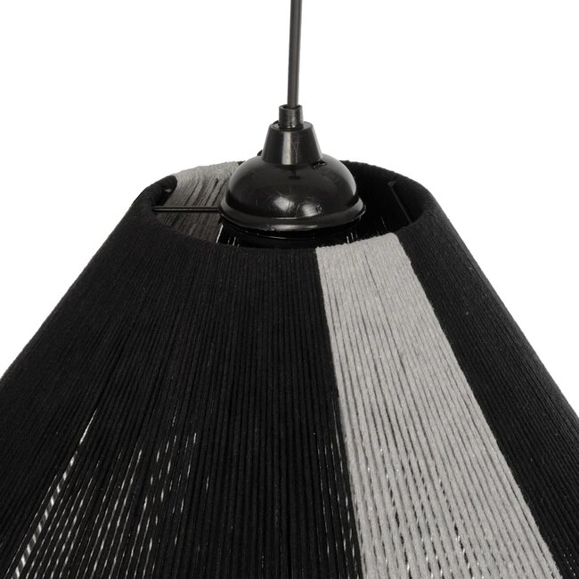 ANGULUS 205-0021 Boho Κρεμαστό Φωτιστικό Οροφής με Ντουί 1 x E27 AC 220-240V IP20 - Μαύρο & Γκρι - M40 x Π40 x Υ35cm - 8 ANGULUS 205-0021 Boho Κρεμαστό Φωτιστικό Οροφής με Ντουί 1 x E27 AC 220-240V IP20 - Μαύρο & Γκρι - M40 x Π40 x Υ35cm - 8
