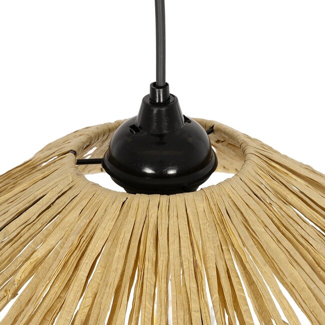 CHAPEAU 205-0086 Boho Κρεμαστό Φωτιστικό Οροφής με Ντουί 1 x E27 AC 220-240V IP20 - Μπεζ - M41 x Π41 x Υ17cm - 7