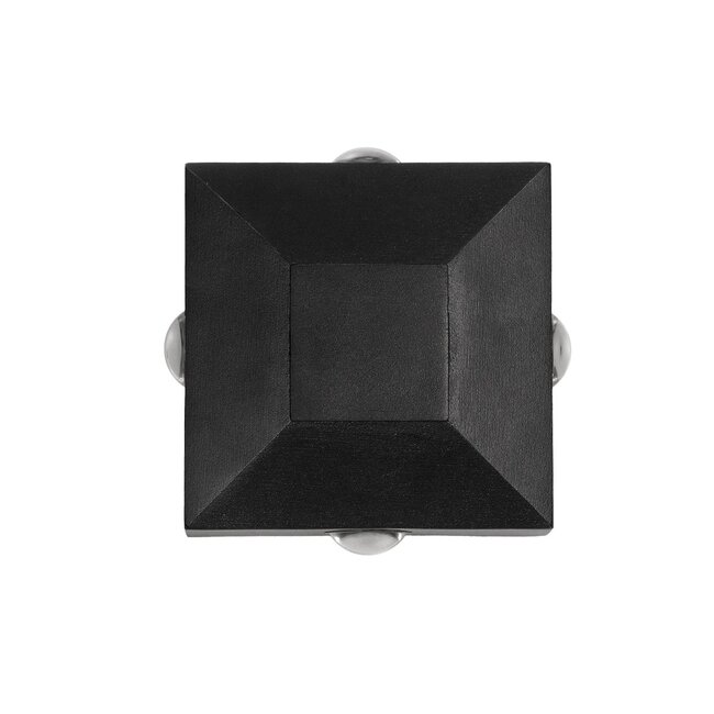 kelvo® ARKOS KLV-101-0110 Μοντέρνο Φωτιστικό Τοίχου - Απλίκα LED 8W 840lm 15° AC 220-240V Αδιάβροχο IP65 Θερμό Λευκό 2700K - Lumileds COB Chip & TÜV SÜD Driver - Μαύρο Ματ - Μ14 x Π5.5 x Υ14cm - 5 Χρόνια Εγγύηση - 4
