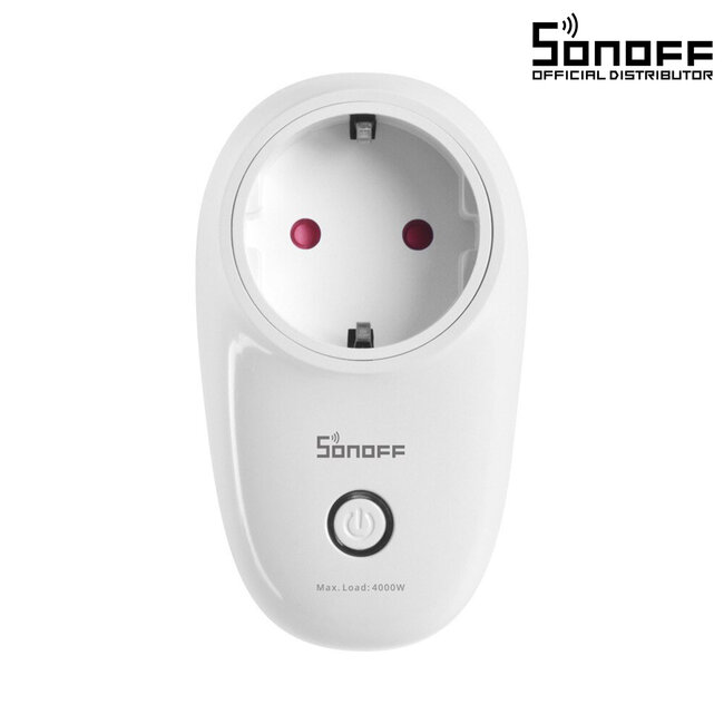 80073 SONOFF S26R2TPF-GR - Smart Plug Sonoff S26R2TPF-GR Wi-Fi 16A/4000W
