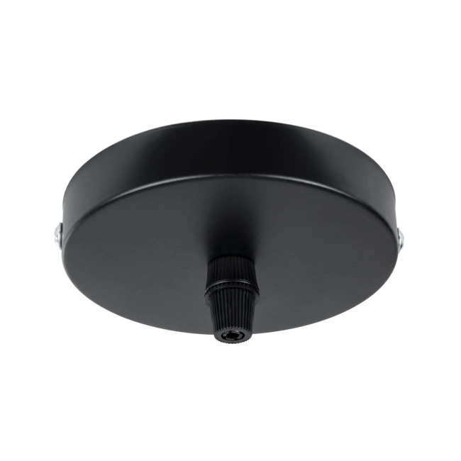 WALLBASE 77501 Μεταλλική Ροζέτα για Κρέμαση 1 Φωτιστικού - Μαύρο - Μ10 x Π10 x Υ2cm WALLBASE 77501 Μεταλλική Ροζέτα για Κρέμαση 1 Φωτιστικού - Μαύρο - Μ10 x Π10 x Υ2cm