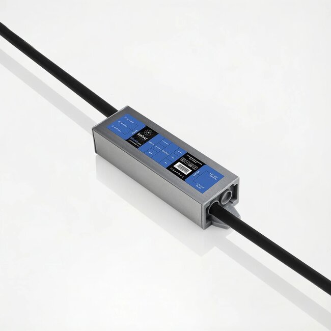 kelvo® SELAS KLV-107-0028 Τροφοδοτικό/Μετασχηματιστής Class II SELV 15W 0.63A AC 220-240V σε DC 24V Αδιάβροχο IP67 - Γκρι Ανθρακί Ματ - Μ11 x Π3 x Υ2cm - 5 Χρόνια Εγγύηση - 2