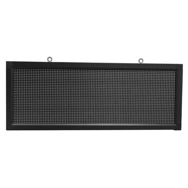 DISPLAY 90272 Κυλιόμενη Ψηφιακή Επιγραφή Μονής Όψης 96x32cm P10 96x32 Pixel LED 150W AC 220-240V Αδιάβροχο IP65 Πράσινο - WiFi Control μέσω FK APP - Αισθητήρας Θερμοκρασίας & Υγρασίας - Μ104 x Π9 x Υ40cm - 2 Χρόνια Εγγύηση - 5