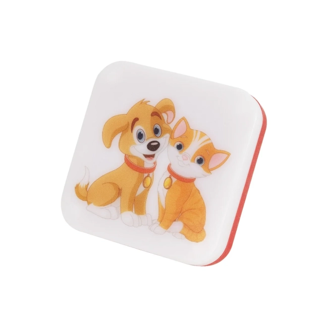 KIDDO 202-0008 Παιδικό Φωτιστικό Νυκτός LED 1W 95lm 360° AC220-240V IP20 Ψυχρό Λευκό 6000K - Μ5.5 x Π5.5 x Υ8cm - 2 Χρόνια Εγγύηση - 2