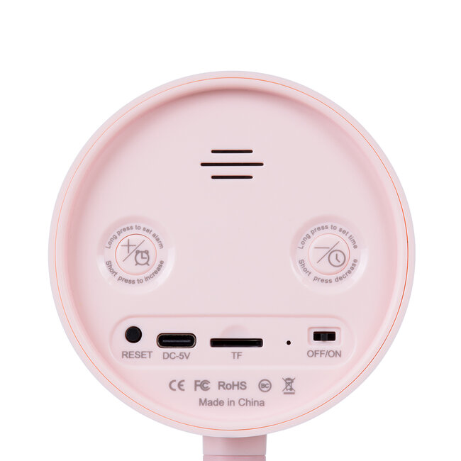 86007 Rechargeable Table Camera WiFi HD 1080P 160° 1500mAh Two Way Audio Motion Detection & Digital Clock - Επαναφορτιζόμενη Επιτραπέζια Κάμερα WiFi HD 1080P 160° 1500mAh Διπλή Κατέυθυνση Ομιλίας Ανιχνευτή Κίνησης & Ψηφιακό Ρολόι - Ροζ - 7