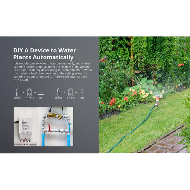 80059 SONOFF MS01 - Smart Soil Moisture Sensor TH Sensor for TH10 & TH16 Models - 11