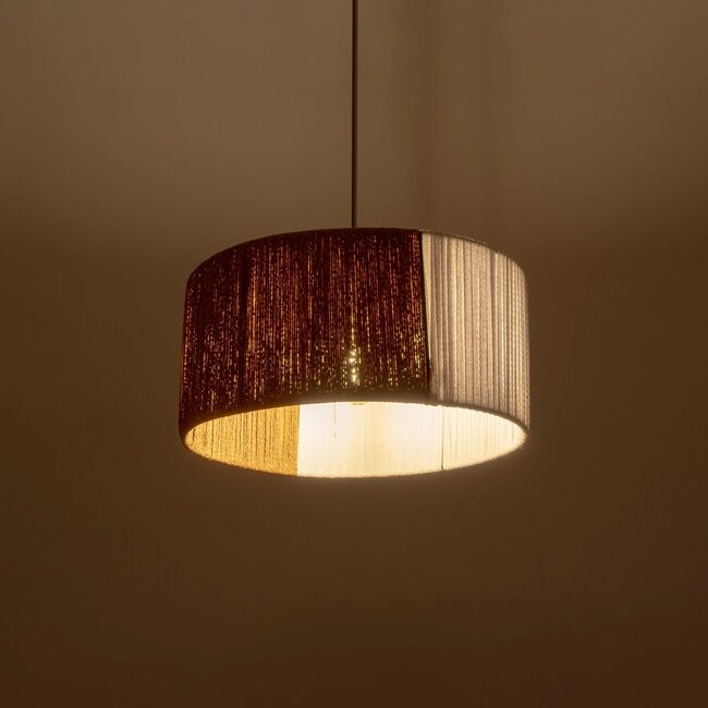 TAG 205-0059 Boho Κρεμαστό Φωτιστικό Οροφής με Ντουί 1 x E27 AC 220-240V IP20 - Λευκό & Καφέ - M30 x Π30 x Υ18cm - 3 TAG 205-0059 Boho Κρεμαστό Φωτιστικό Οροφής με Ντουί 1 x E27 AC 220-240V IP20 - Λευκό & Καφέ - M30 x Π30 x Υ18cm - 3