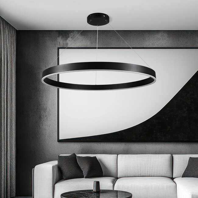 kelvo® VENOM KLV-101-0193 Κρεμαστό Φωτιστικό Οροφής LED 75W 7500lm 120° AC 220-240V IP20 Ρυθμιζόμενο Λευκό CCT με Χειριστήριο από 2700K έως 6000K Dimmable - Lumileds SMD Chip - Μαύρο Ματ - Μ100 x Π100 x Υ6.5cm - 3 Χρόνια Εγγύηση kelvo® VENOM KLV-101-0193 Κρεμαστό Φωτιστικό Οροφής LED 75W 7500lm 120° AC 220-240V IP20 Ρυθμιζόμενο Λευκό CCT με Χειριστήριο από 2700K έως 6000K Dimmable - Lumileds SMD Chip - Μαύρο Ματ - Μ100 x Π100 x Υ6.5cm - 3 Χρόνια Εγγύηση