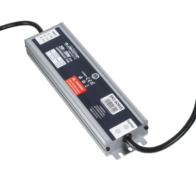 LUMISPLASH 60965 Τροφοδοτικό/Μετασχηματιστής Class II SELV 200W 8.33A DC 24V Αδιάβροχο IP68 - AC 220-240V σε DC 24V - Μ21.5 x Π5.5 x Υ2.5cm - 3 Χρόνια Εγγύηση LUMISPLASH 60965 Τροφοδοτικό/Μετασχηματιστής Class II SELV 200W 8.33A DC 24V Αδιάβροχο IP68 - AC 220-240V σε DC 24V - Μ21.5 x Π5.5 x Υ2.5cm - 3 Χρόνια Εγγύηση