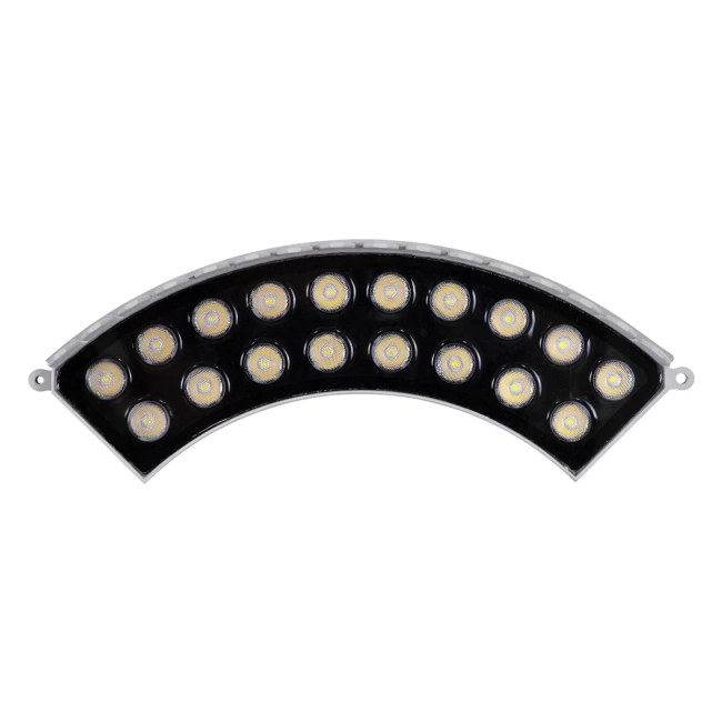  TREEJINA 90691 Κυρτή Μπάρα Φωτισμού Wall Washer για Φυτά - Δέντρα LED 18W 1710lm 10° DC 24V Αδιάβροχο IP67 Φυσικό Λευκό 4500K Dimmable - Bridgelux SMD Chip - Γκρι - Μ29 x Π11 x Υ10.5cm - 3 Χρόνια Εγγύηση - 4