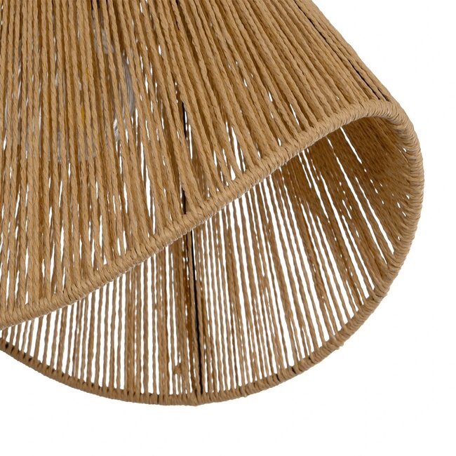 ELDA 205-0032 Boho Κρεμαστό Φωτιστικό Οροφής με Ντουί 1 x E27 AC 220-240V IP20 - Μπεζ - M32 x Π21 x Υ24cm - 8