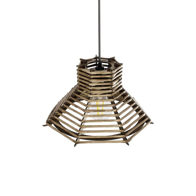 JUTTI 205-0042 Boho Κρεμαστό Φωτιστικό Οροφής με Ντουί 1 x E27 AC 220-240V IP20 - Μπεζ - M26 x Π26 x Υ15cm - 7 JUTTI 205-0042 Boho Κρεμαστό Φωτιστικό Οροφής με Ντουί 1 x E27 AC 220-240V IP20 - Μπεζ - M26 x Π26 x Υ15cm - 7