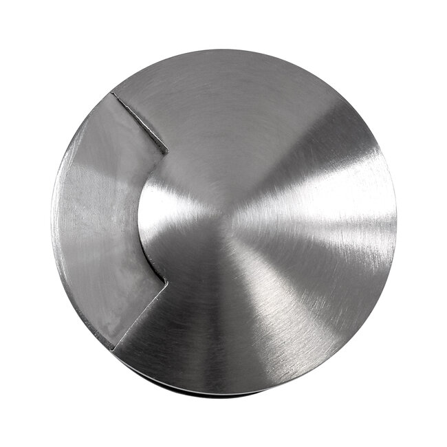 UNDERGROUND-RENA 90660 Χωνευτό Αρχιτεκτονικό Φωτιστικό Διαδρόμου/Σκαλοπατιού LED 1W 110lm 30° DC 24V Αδιάβροχο IP68 Θερμό Λευκό 2700K Dimmable - Ανοξείδωτο Ατσάλι 304 - Φ5 x Υ9cm / Q4.2cm - 3 Χρόνια Εγγύηση