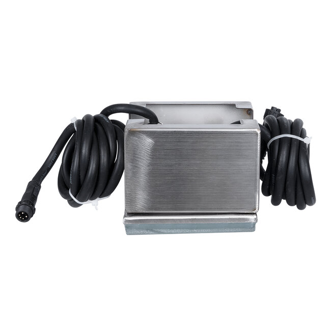 CYBOLITHOS 60948 Χωνευτό Φωτιστικό Σποτ Δαπέδου LED 2W 200lm 120° DC 24V Αδιάβροχο IP68 IK06 Μ10 x Π10 x Υ8cm RGB Dimmable - Tempered Γαλακτερό Γυαλί & Ανοξείδωτο Ατσάλι - Bridgelux Chip - 3 Χρόνια Εγγύηση - 6