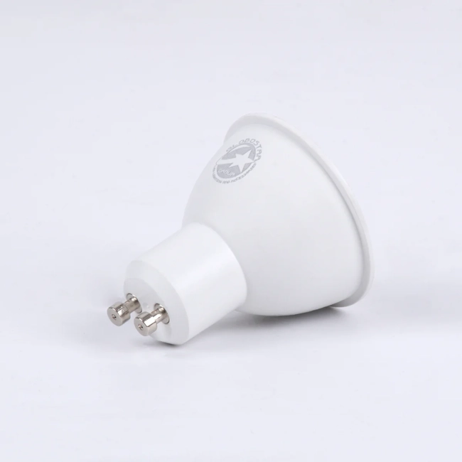  FLOODO 60096 Σποτ GU10 MR16 LED 4W 400lm 120° AC 220-240V IP20 Ψυχρό Λευκό 6000K - Bridgelux SMD Chip - Μ5 x Π5 x Υ5.8cm - 3 Χρόνια Εγγύηση - 4