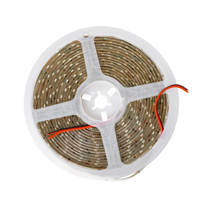 LILAC 70304 Ταινία LED 6W/m 360lm/m 120° DC 24V Αδιάβροχη IP65 60 x SMD2835 Chip/m Κόκκινο Dimmable - Sanan SMD Chip - Μ500 x Π0.8 x Υ0.2cm - Ρολό 5 Μέτρων - 5 Χρόνια Εγγύηση - 4