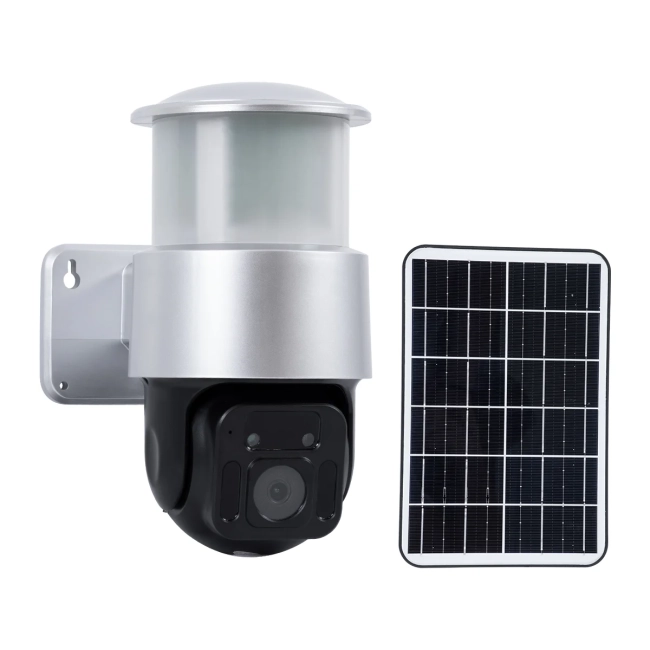 86046 Αυτόνομος Ηλιακός Προβολέας LED SMD 24W 1200lm Camera 1080P 2MP WiFi 150° Μπαταρία 3200mAh Φωτοβολταϊκό Πάνελ Αισθητήρα Ημέρας-Νύχτας & Ρύθμιση Χρόνου Διπλή Κατέυθυνση Ομιλίας Αδιάβροχος IP66 Ψυχρό Λευκό 6000K - Ασημί 86046 Αυτόνομος Ηλιακός Προβολέας LED SMD 24W 1200lm Camera 1080P 2MP WiFi 150° Μπαταρία 3200mAh Φωτοβολταϊκό Πάνελ Αισθητήρα Ημέρας-Νύχτας & Ρύθμιση Χρόνου Διπλή Κατέυθυνση Ομιλίας Αδιάβροχος IP66 Ψυχρό Λευκό 6000K - Ασημί