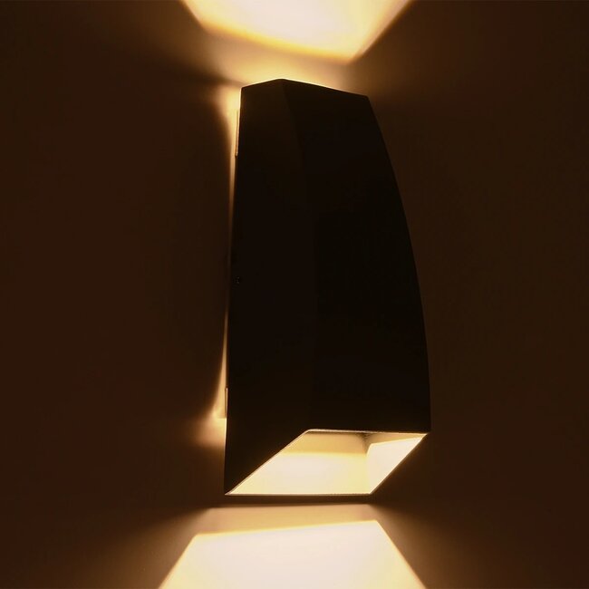 kelvo® FLUX KLV-101-0120 Μοντέρνο Φωτιστικό Τοίχου - Απλίκα LED 6W 750lm 30° AC 220-240V Αδιάβροχο IP65 Θερμό Λευκό 2700K - Bridgelux COB Chip & TÜV SÜD Driver - Γκρι Ανθρακί Ματ - Μ5 x Π8.5 x Υ17cm - 5 Χρόνια Εγγύηση - 12 kelvo® FLUX KLV-101-0120 Μοντέρνο Φωτιστικό Τοίχου - Απλίκα LED 6W 750lm 30° AC 220-240V Αδιάβροχο IP65 Θερμό Λευκό 2700K - Bridgelux COB Chip & TÜV SÜD Driver - Γκρι Ανθρακί Ματ - Μ5 x Π8.5 x Υ17cm - 5 Χρόνια Εγγύηση - 12