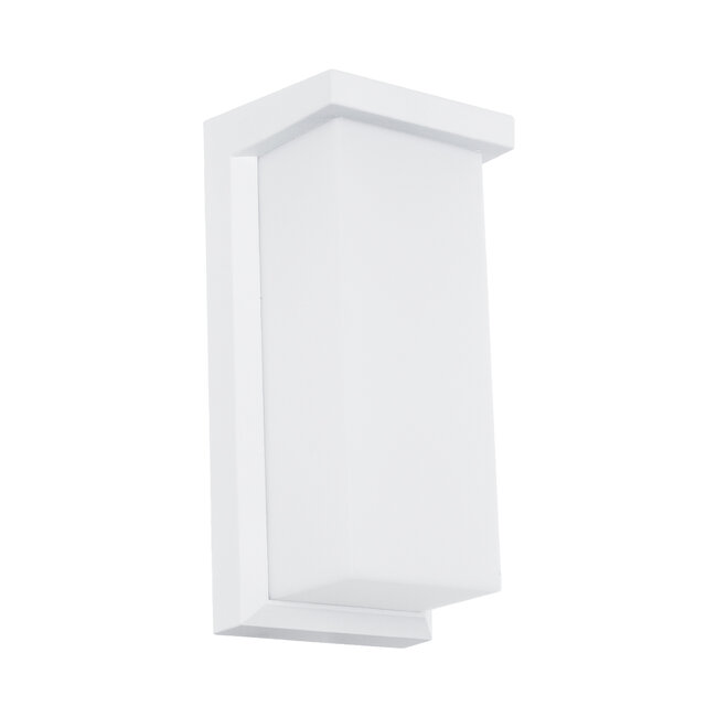 LOFT 60760 Φωτιστικό Τοίχου - Απλίκα Εσωτερικού/Εξωτερικού Χώρου LED 18W 1890lm 120° AC175-265V Αδιάβροχο IP65 - Πλαστικό Σώμα - Φυσικό λευκό 4500K - Μ24.5 x Π11 x Υ9.5cm - Λευκό