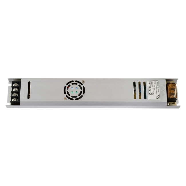 73019 Μεταλλικό Τροφοδοτικό PELV Ultra Slim για Προϊόντα LED 400W 16.7A - AC 220-240V σε DC 24V - IP20 Μ31 x Π5.4 x Υ2.3cm - 3 Years Warranty 73019 Μεταλλικό Τροφοδοτικό PELV Ultra Slim για Προϊόντα LED 400W 16.7A - AC 220-240V σε DC 24V - IP20 Μ31 x Π5.4 x Υ2.3cm - 3 Years Warranty