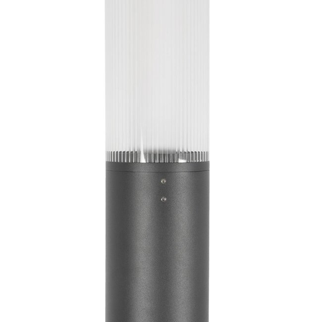 AXOR GLB-103-0015 Φωτιστικό Urban Πλατείας/Πάρκου LED 50W 4500lm 360° AC 220-240V Αδιάβροχο IP65 Θερμό Λευκό 2700K - Sanan SMD Chip - Γκρι Ανθρακί Ματ - Μ20 x Π20 x Υ300cm - 3 Χρόνια Εγγύηση - 7