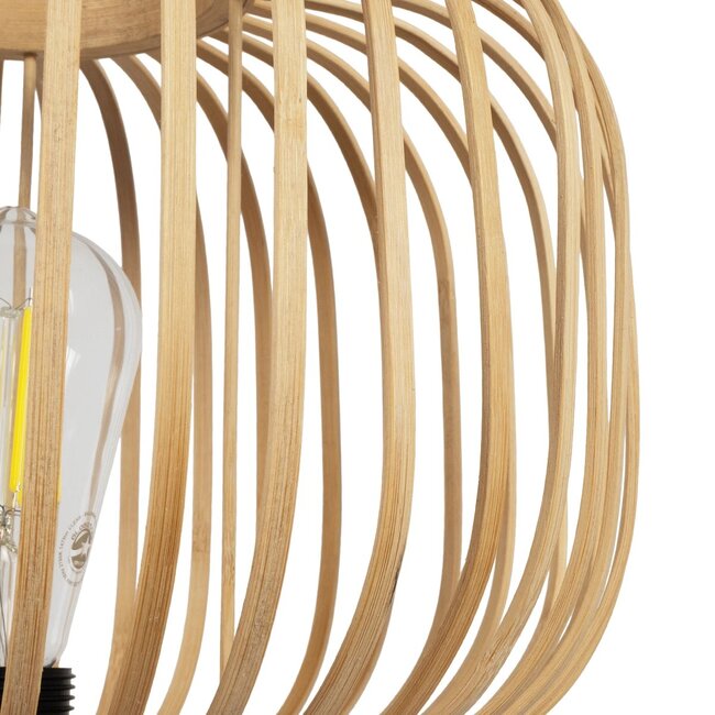 CHORD 01990 Boho Επιτραπέζιο Φωτιστικό Πορτατίφ με Ντουί 1 x E27 AC 220-240V IP20 - Μπεζ - Μ31 x Π31 x Υ43cm - 7