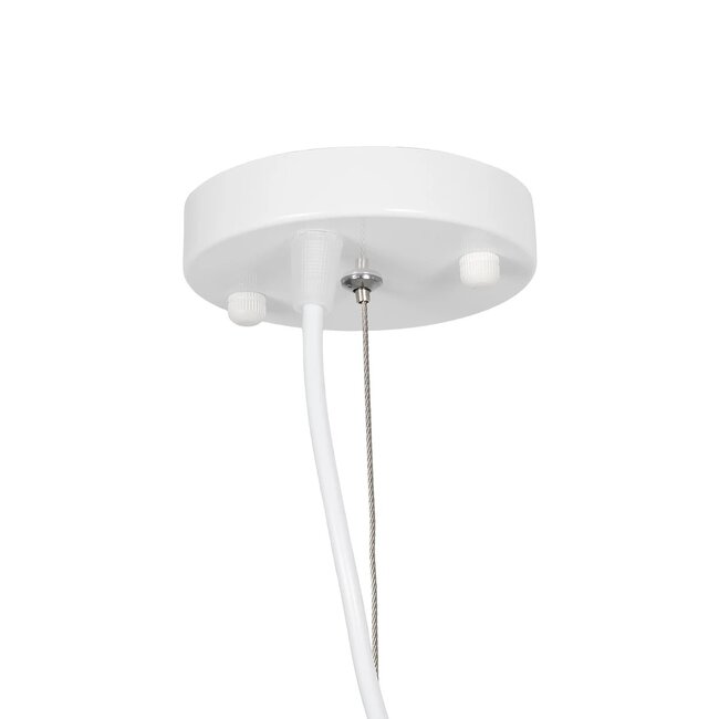 CUBE 999-0217 Μοντέρνο Κρεμαστό Φωτιστικό Οροφής με Ντουί 1 x E27 AC 220-240V IP20 - Λευκό - Μ70 x Π70 x Y87cm - 8