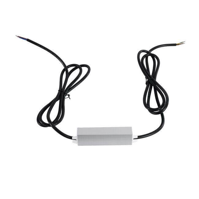 60960 Αδιάβροχο Τροφοδοτικό SELV για Προϊόντα Φωτισμού LED 15W 0.625A - AC 220-240V σε DC 24V με 1.2m VDE Καλώδιο Παροχής & Εξόδου Τροφοδοσίας - Αδιάβροχο IP68 - M12 x W3 x H2cm  - 3 Χρόνια Εγγύηση - 2