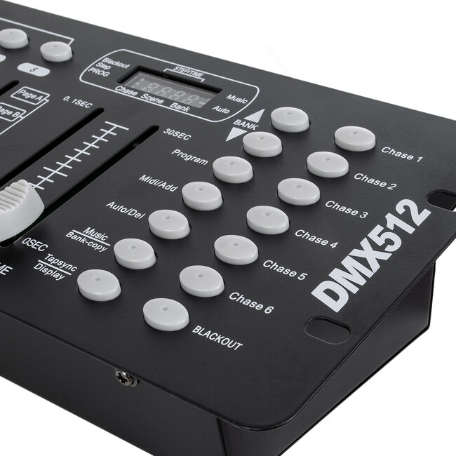 73493 DMX 192 Channel Fader Console - Κονσόλα Φωτισμού 192 Καναλιών DMX AC 100-240V - IP20 Μ48 x Π13.5 x Υ7cm - 2 Χρόνια Εγγύηση - 9