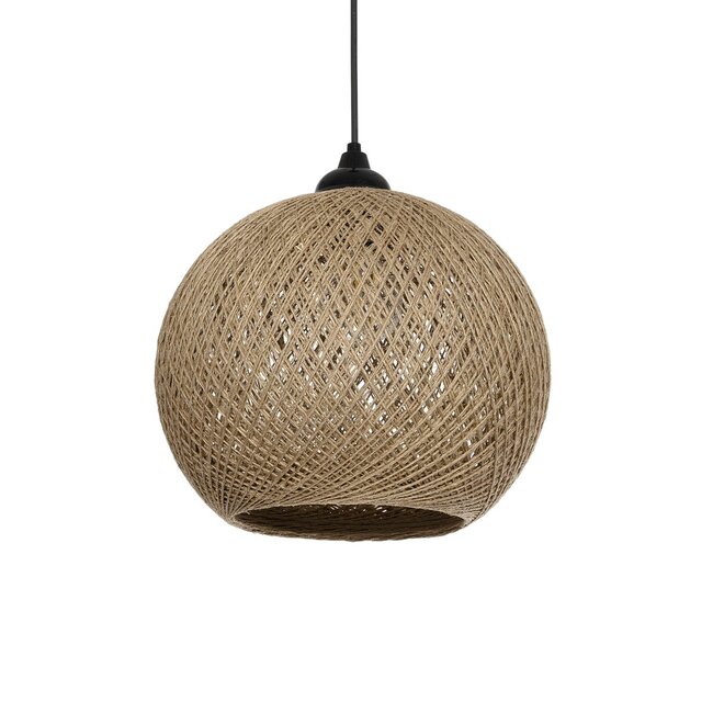 SOLEI 205-0002 Boho Κρεμαστό Φωτιστικό Οροφής με Ντουί 1 x E27 AC 220-240V IP20 - Μπεζ - M30 x Π30 x Υ35cm - 2 SOLEI 205-0002 Boho Κρεμαστό Φωτιστικό Οροφής με Ντουί 1 x E27 AC 220-240V IP20 - Μπεζ - M30 x Π30 x Υ35cm - 2