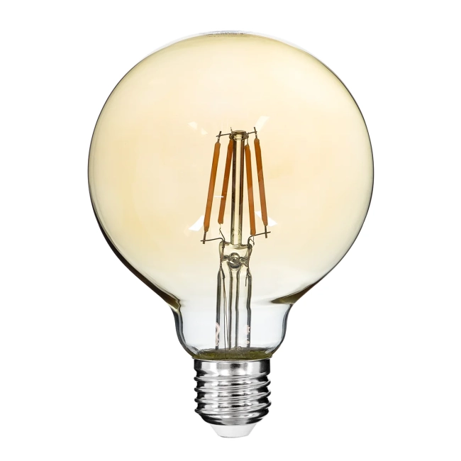 BUBBLE 99039 Λάμπα E27 G95 LED 4W 350lm 360° AC 220-240V IP20 Ultra Θερμό Λευκό 2200K Dimmable - Long Filament Chip - Μελί - Μ9.5 x Π9.5 x Υ13.7cm - 3 Χρόνια Εγγύηση BUBBLE 99039 Λάμπα E27 G95 LED 4W 350lm 360° AC 220-240V IP20 Ultra Θερμό Λευκό 2200K Dimmable - Long Filament Chip - Μελί - Μ9.5 x Π9.5 x Υ13.7cm - 3 Χρόνια Εγγύηση