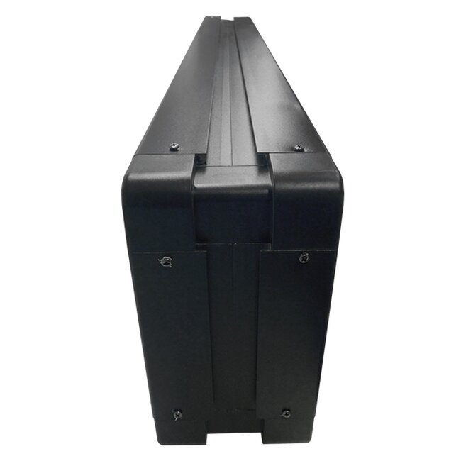 90304 Κυλιόμενη Ψηφιακή Επιγραφή P10 LED SMD AC 220-240V με Wi-Fi - Αδιάβροχή IP65 - Διπλής Όψης - Μ104 x Π12 x Υ20cm Πορτοκαλί - 5