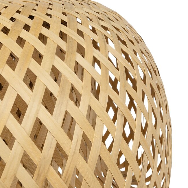 SELVA 01995 Boho Επιτραπέζιο Φωτιστικό Πορτατίφ με Ντουί 1 x E27 AC 220-240V IP20 - Μπεζ - Μ30 x Π30 x Υ45cm - 7