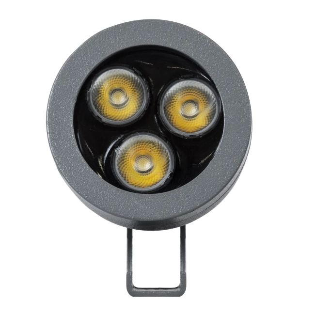  TREESPO 90465 Φωτιστικό Σποτ για Φυτά - Δέντρα LED 6W 660lm 15° DC 24V Αδιάβροχο IP65 Θερμό Λευκό 2700K Dimmable - Bridgelux SMD Chip - Γκρι Ανθρακί - Μ6.6 x Π9 x Υ12cm - 3 Χρόνια Εγγύηση - 4
