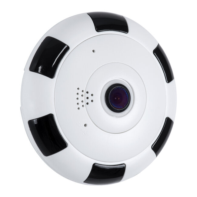 86027 Επαναφορτιζόμενη Επιτοίχια IP Camera 1080P WiFi 360° Μοιρών - 6200mAh - Νυχτερινή Όραση με LED IR - Διπλή Κατέυθυνση Ομιλίας - Ανιχνευτή Κίνησης - Νυχτερινή Λήψη - 25 Μέρες Stand By - Λευκό Μαύρο