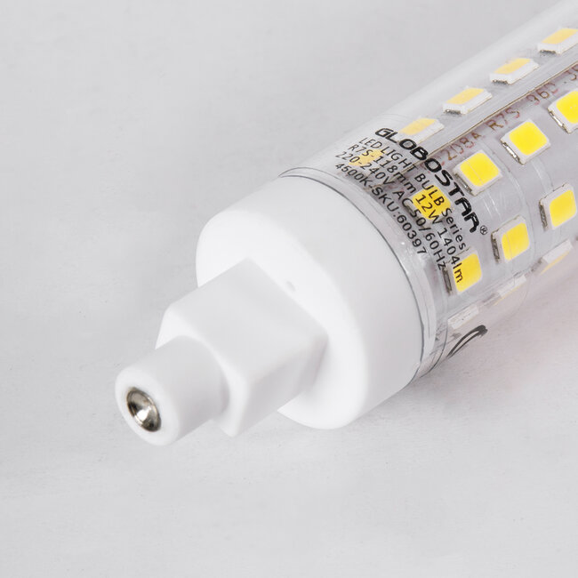 TUBINI 60396 Λάμπα R7S 118mm LED 12W 1452lm 360° AC 220-240V IP20 Ψυχρό Λευκό 6000K - Lumileds SMD Chip - Μ11.8 x Π2.2 x Υ2.2cm - 3 Χρόνια Εγγύηση - 4