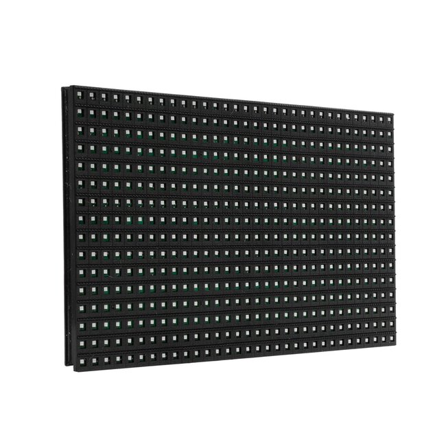 MODULCO 90381 Module Πλακίδιο Κυλιόμενης Ψηφιακής Επιγραφής/Οθόνης 32x16cm P10 LED 40W Nits ≥5500cd/㎡ DC 5V Αδιάβροχο IP65 Πράσινο - Μ32 x Π16 x Υ1.5cm - 2 Χρόνια Εγγύηση
