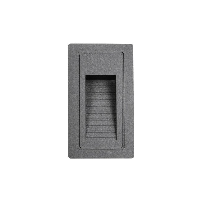 kelvo® STEPART KLV-101-0090 Μοντέρνο Χωνευτό Φωτιστικό Σκαλοπατιού - Διαδρόμου LED 3W 375lm 45° AC 220-240V Αδιάβροχο IP65 Θερμό Λευκό 2700K - Lumileds SMD Chip & TÜV SÜD Driver - Γκρι Ανθρακί Ματ - Μ6 x Π5.5 x Υ10cm / Q5 x 9.61cm - 5 Χρόνια Εγγύηση - 4 kelvo® STEPART KLV-101-0090 Μοντέρνο Χωνευτό Φωτιστικό Σκαλοπατιού - Διαδρόμου LED 3W 375lm 45° AC 220-240V Αδιάβροχο IP65 Θερμό Λευκό 2700K - Lumileds SMD Chip & TÜV SÜD Driver - Γκρι Ανθρακί Ματ - Μ6 x Π5.5 x Υ10cm / Q5 x 9.61cm - 5 Χρόνια Εγγύηση - 4
