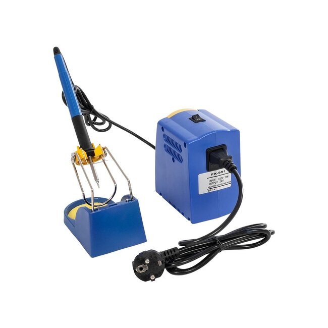 HAKKO FX-951 79980 Ψηφιακός Σταθμός Συγκόλλησης με Ψηφιακή Οθόνη & Κολλητήρι 75W AC 220-240V IP20 - Μ12.5 x Π8 x Υ14cm - 2 Χρόνια Εγγύηση - 9