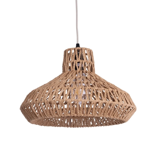 JENSON 00910 Boho Κρεμαστό Φωτιστικό Οροφής με Ντουί 1 x E27 AC 220-240V IP20 - Μπεζ - Μ38 x Π38 x Υ24cm JENSON 00910 Boho Κρεμαστό Φωτιστικό Οροφής με Ντουί 1 x E27 AC 220-240V IP20 - Μπεζ - Μ38 x Π38 x Υ24cm