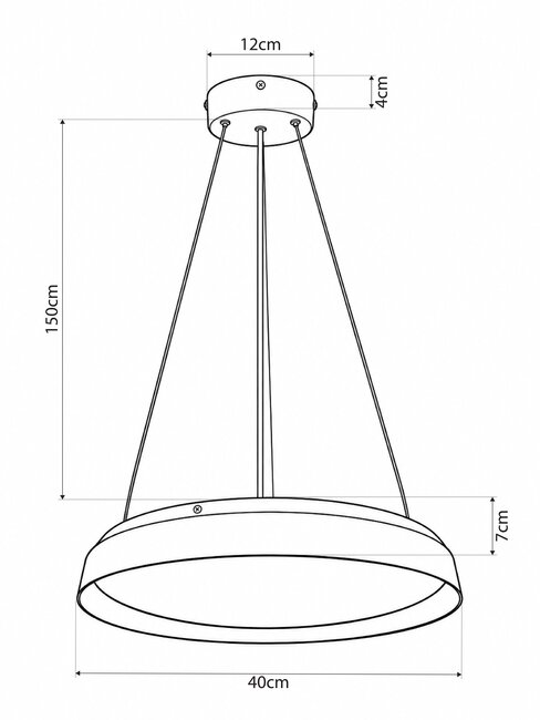 kelvo® VOLA KLV-101-0590 Κρεμαστό Φωτιστικό Οροφής LED 24W 2400lm 120° AC 220-240V IP20 Ρυθμιζόμενο Λευκό CCT με Διακόπτη στο Driver 2700K/4500K/6000K Triac Dimmable - Lumileds SMD Chip & ENEC/TÜV Driver - Μαύρο Ματ & Λευκό Ματ - Μ40 x Π40 x Υ7cm - 5 Χρόνια Εγγύηση - 6